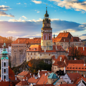Excursión privada de un día a Český Krumlov con almuerzo tradicional checo